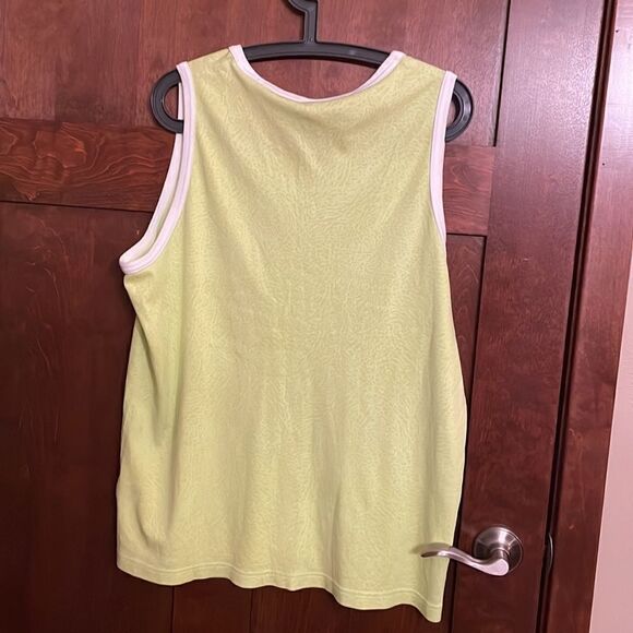 Michael Jordan Lime Green & White Tank - XL - Picture 2 of 5